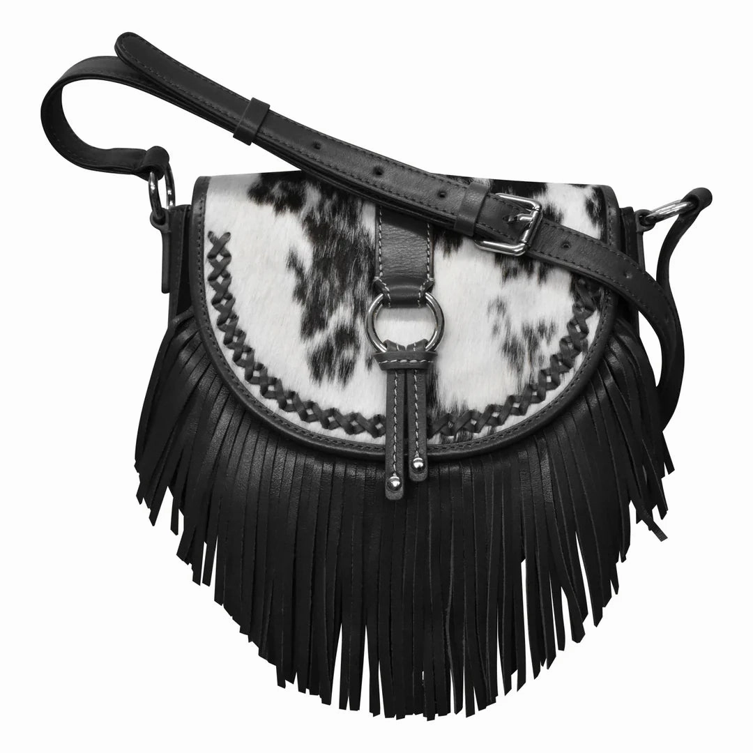 Comfort Style ILI New York 6720 WESTERN FRINGE HALF MOON CROSSBODY *NEW FW2025
