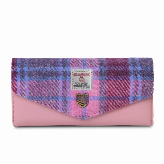 Islander? Large Clasp Purse with Harris Tweed? Modern Classic Classic Efficiency