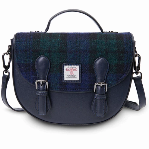 Islander? Mini Cobble Satchel with Harris Tweed? Luxury Perfection Durable Build