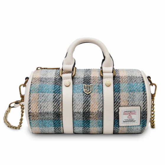 Coin Pocket Islander? Mini Duffel Bag with Harris Tweed?