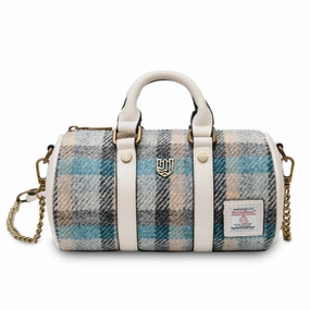 Coin Pocket Islander? Mini Duffel Bag with Harris Tweed?