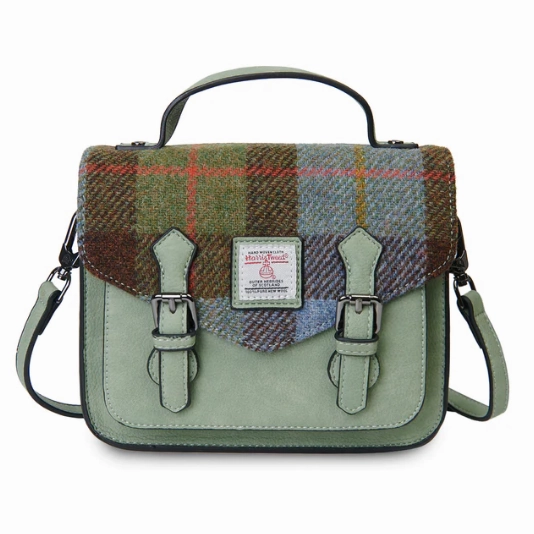 Islander? Small Calton Satchel with Harris Tweed? Timeless Performance