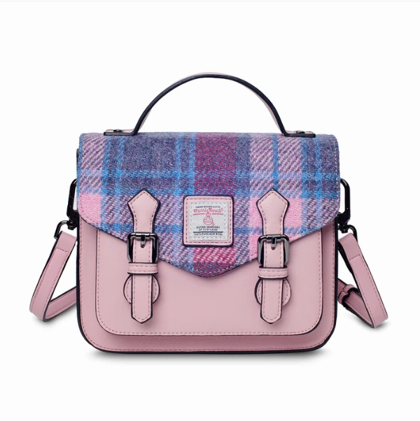 Islander? Small Calton Satchel with Harris Tweed? Casual Lifestyle Luxury Minimalism