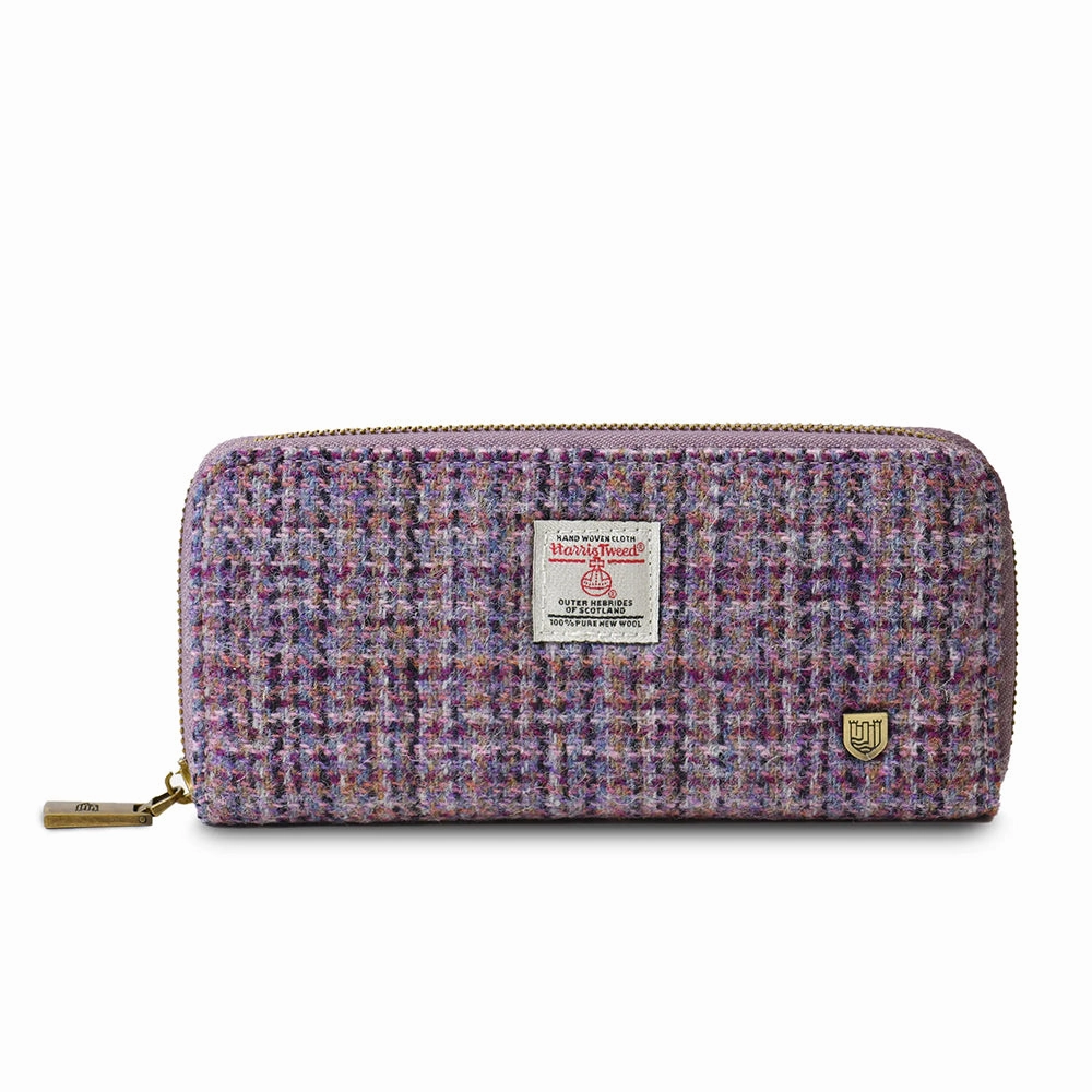 Islander? The Long Zip Purse with Harris Tweed? Minimalist currency keeper