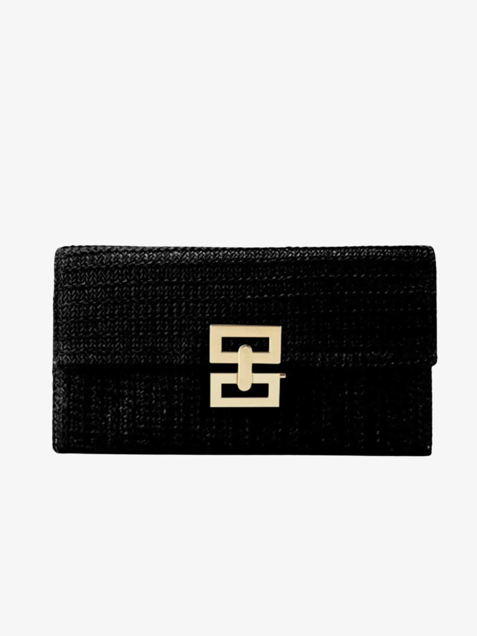 Trendy Lifestyle Isoldeya | Luxe Gold Woven Clutch ?C Effortless Glamour