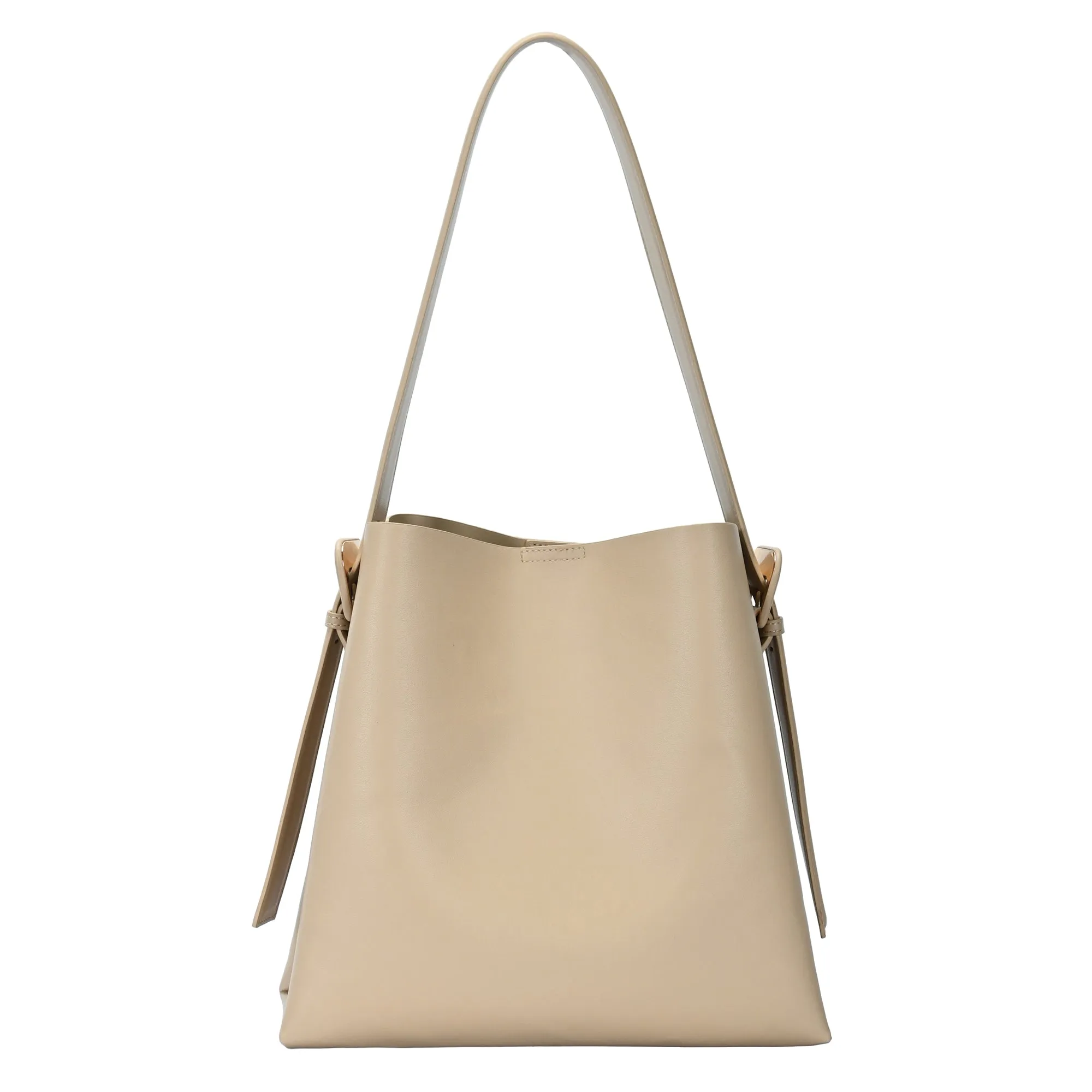 Ivy Divided Pocket Hobo Tote Soft Feel
