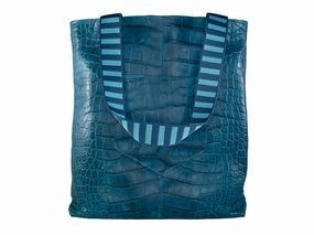 Jane Tote | INDIAN RIVER LAGOON   TURQUOISE Simple Detail