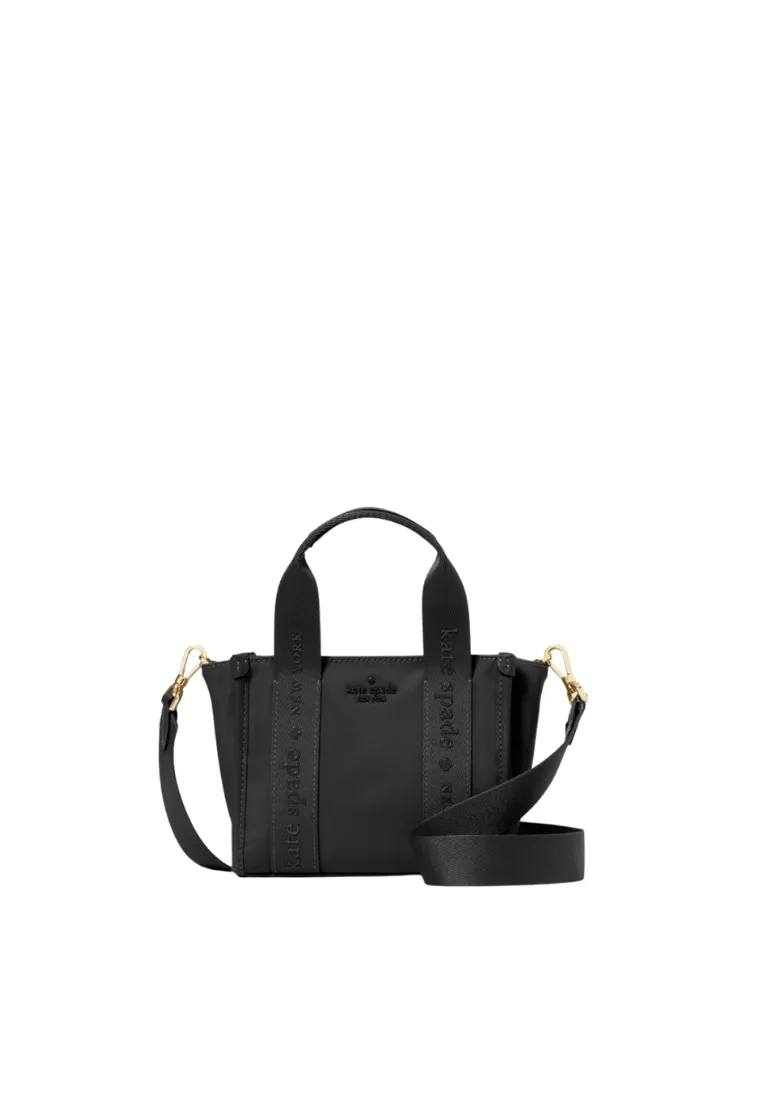 Kate Spade Kip Mini Leather Tote Bag In Black KL936 Fashion Commuter Gear Practical Urban Design