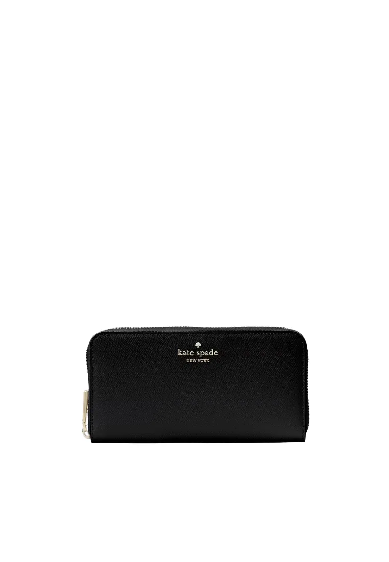 Kate Spade Madison Large Continental Wallet In Black KI364 Timeless Modernity