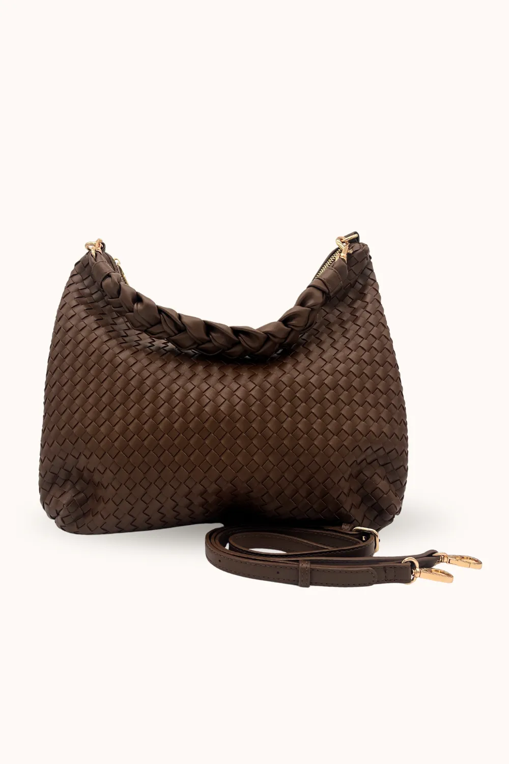 Functional Functionality Kelly Woven Convertible Shoulder Bag
