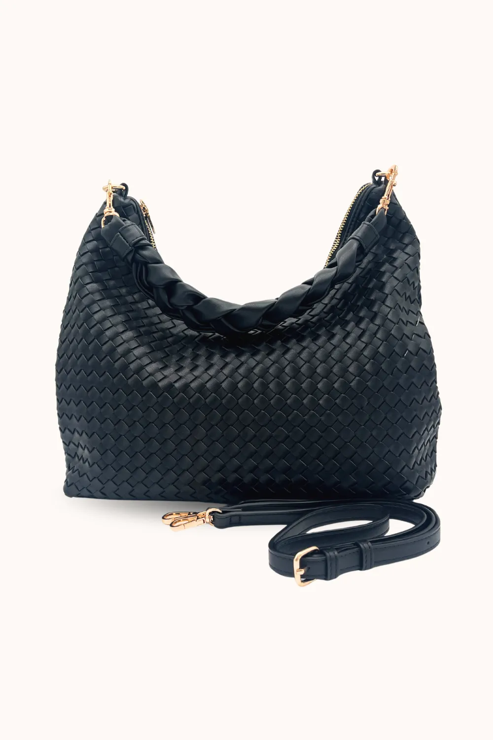 Functional Lifestyle Kelly Woven Convertible Shoulder Bag