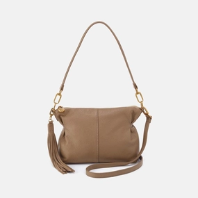 Kori Crossbody in Pebbled Leather, Cedar Sagebrush Elegant Upgrade