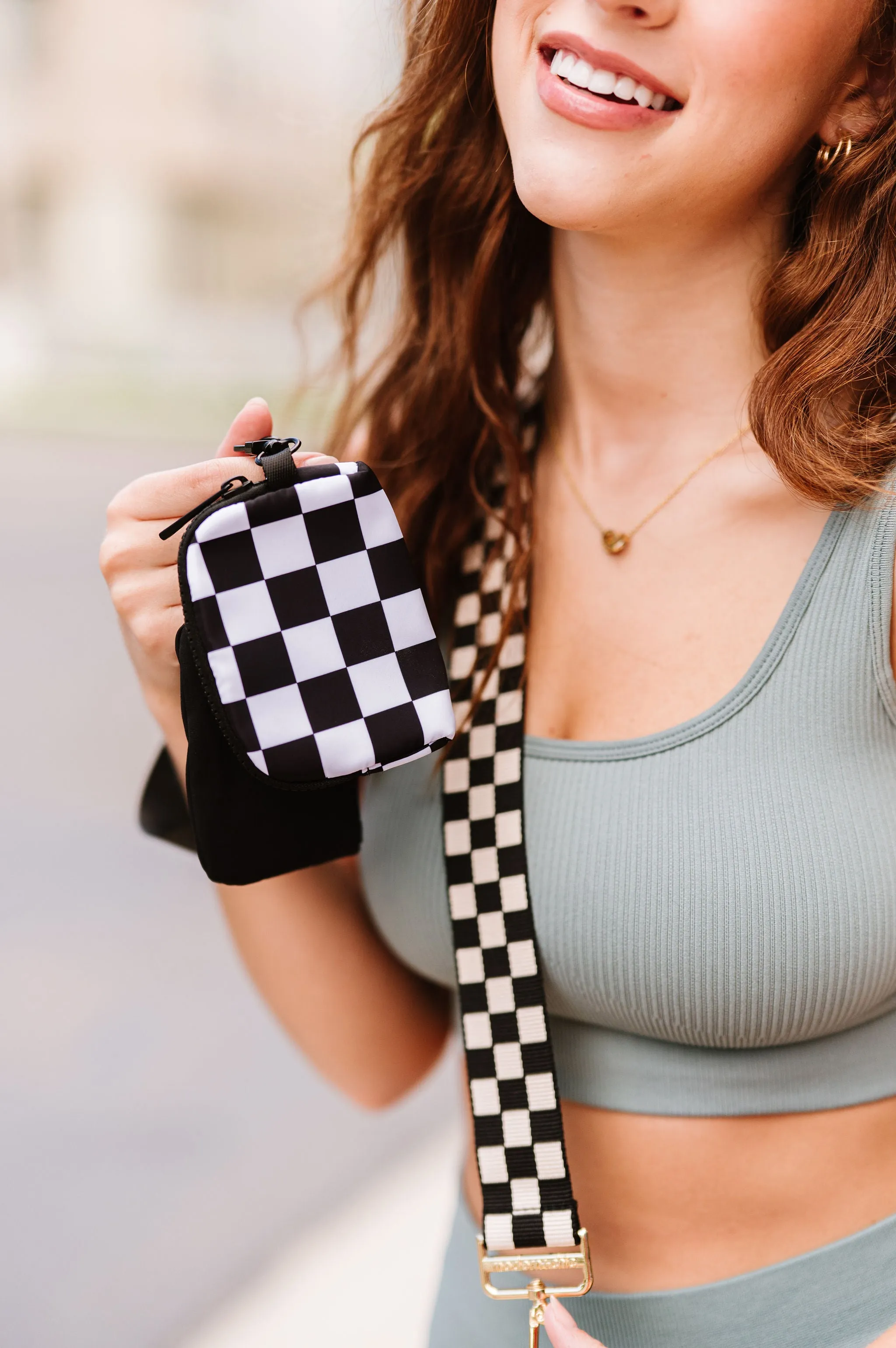 Kyleigh Dual Pouch Wristlet simple design