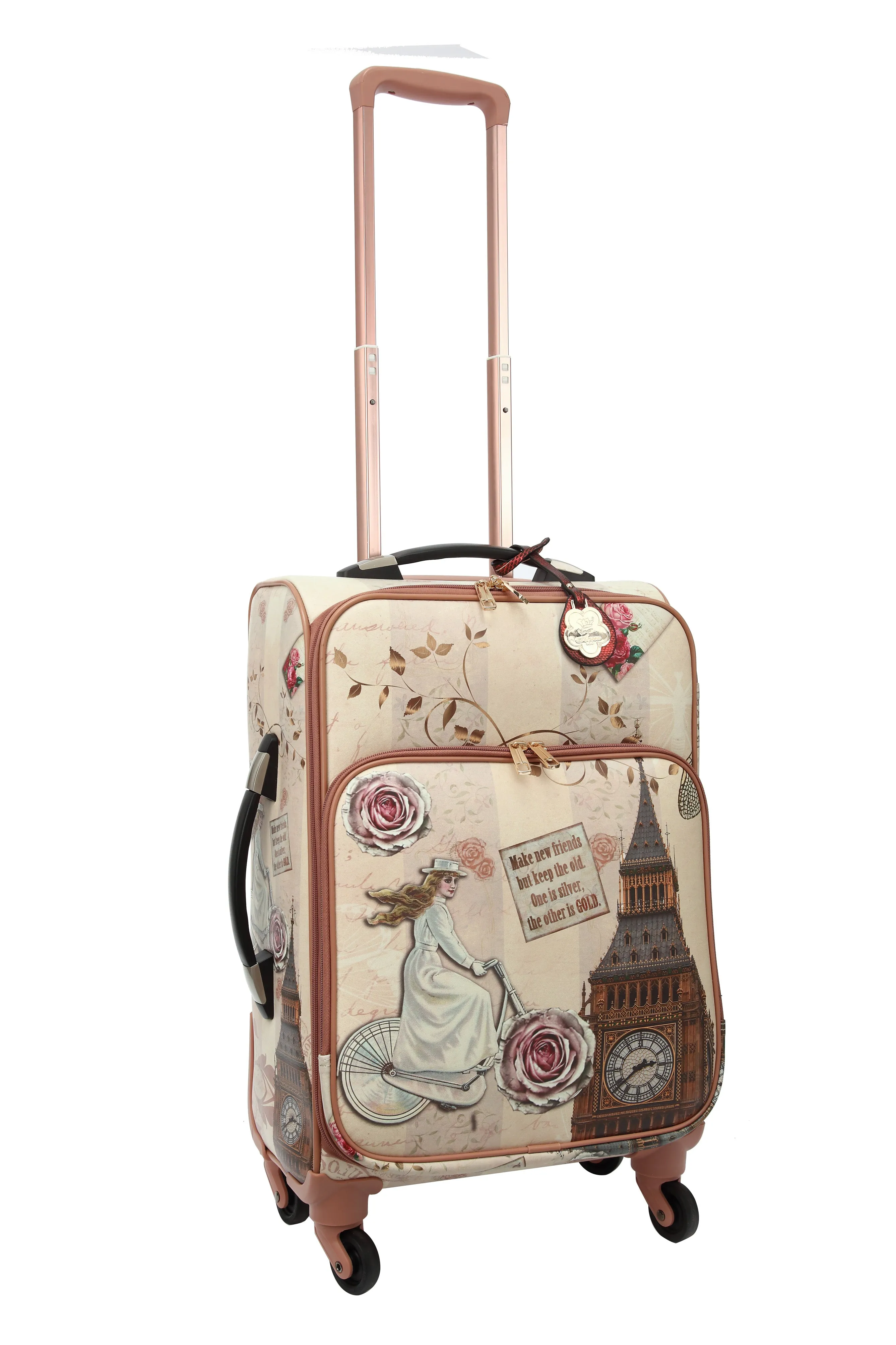 and Comfortable everyday shoulder bag. Comfortable Spirit Lady Dream Carry on Luggage with Spinner Wheels