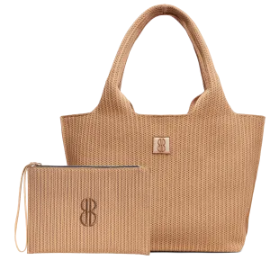 Urban Activity Elegant Wardrobe large - Buckthorn Stripe tote with pouch