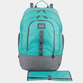 Large Capacity Madison Backpack Diaper Bag with Bonus Changing Pad elegant design