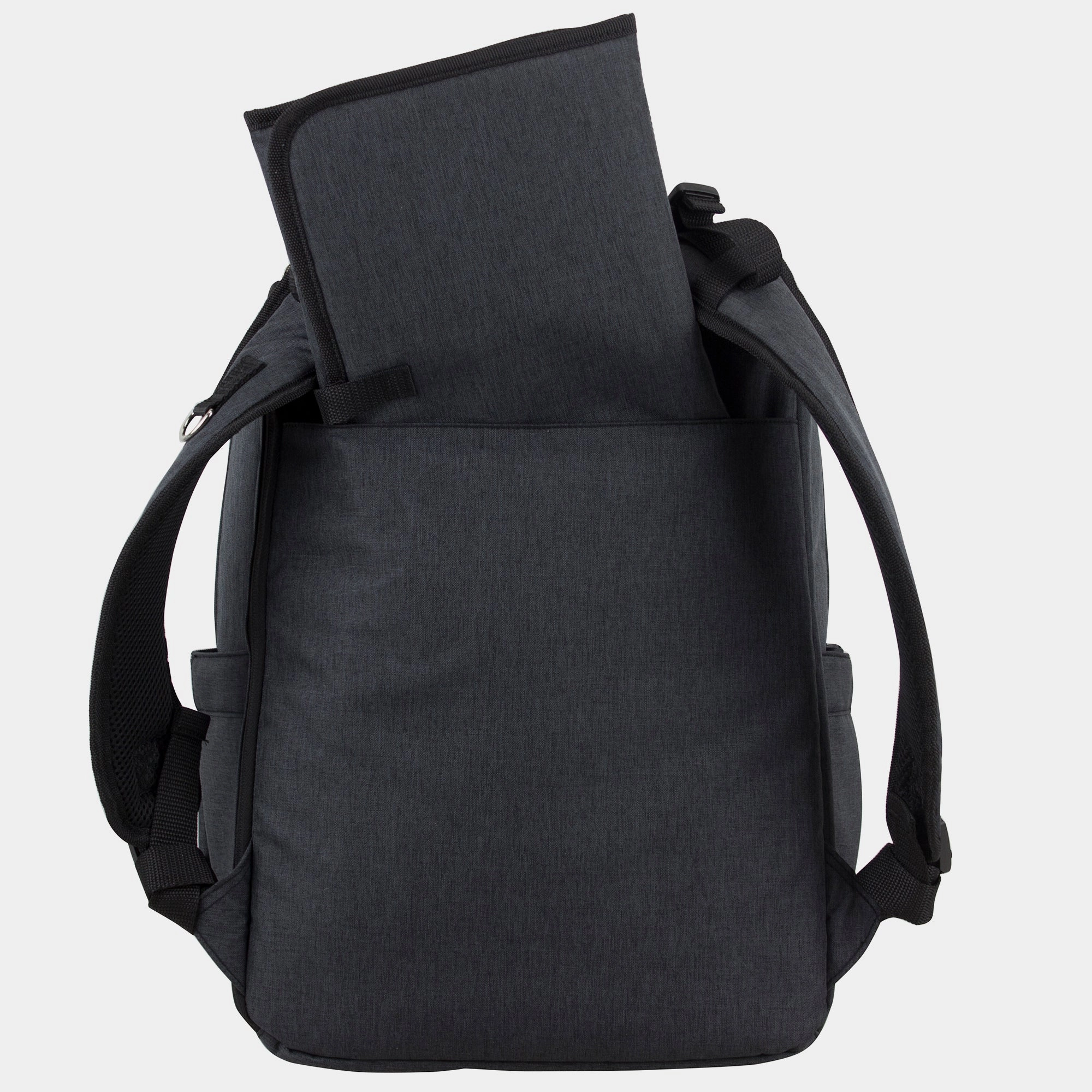 Document Holder Large Capacity Rubin Weekender Tech Backpack Diaper Bag with Bonus Changing Pad Urban Style