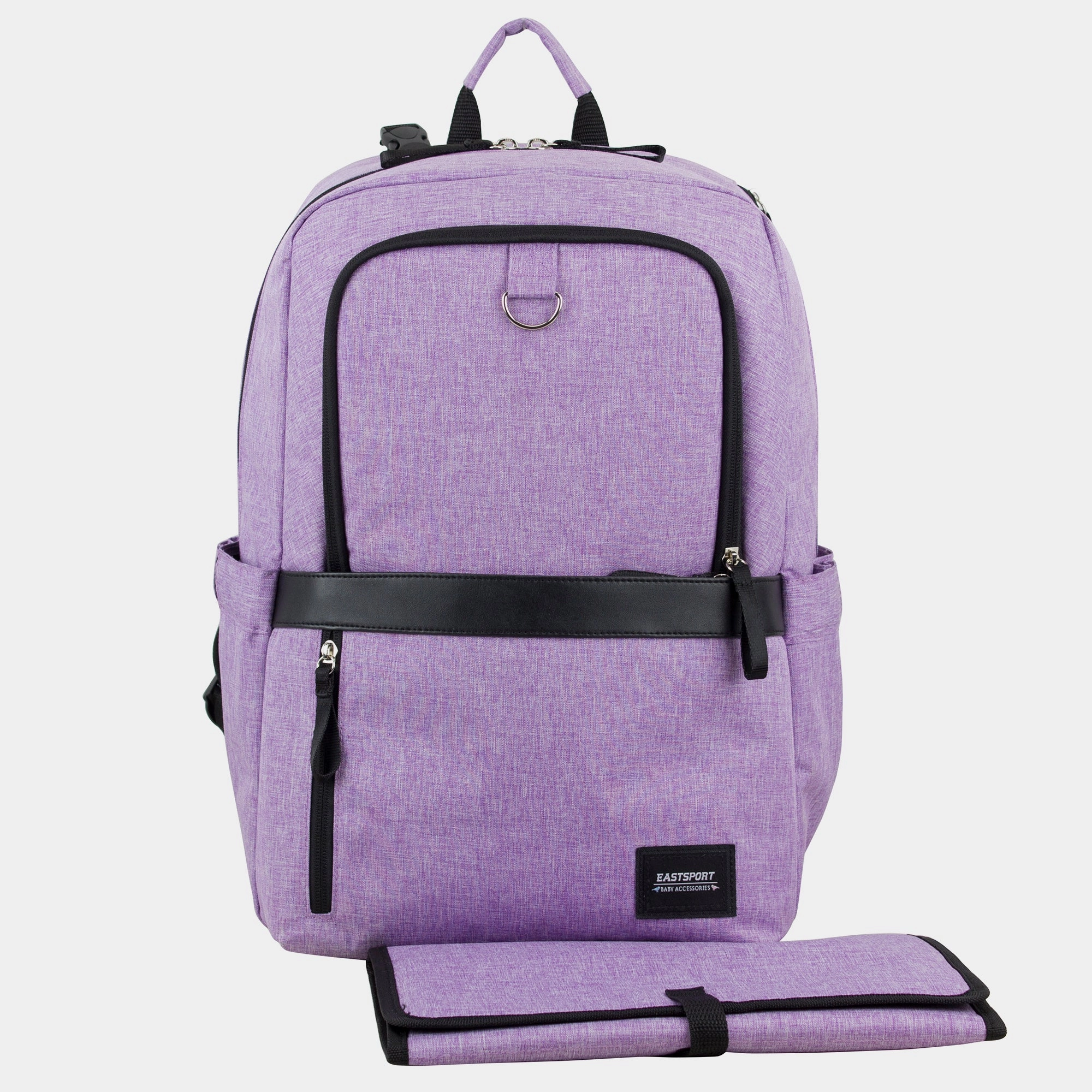 Smart Casual City Routine Large Capacity Rubin Weekender Tech Backpack Diaper Bag with Bonus Changing Pad