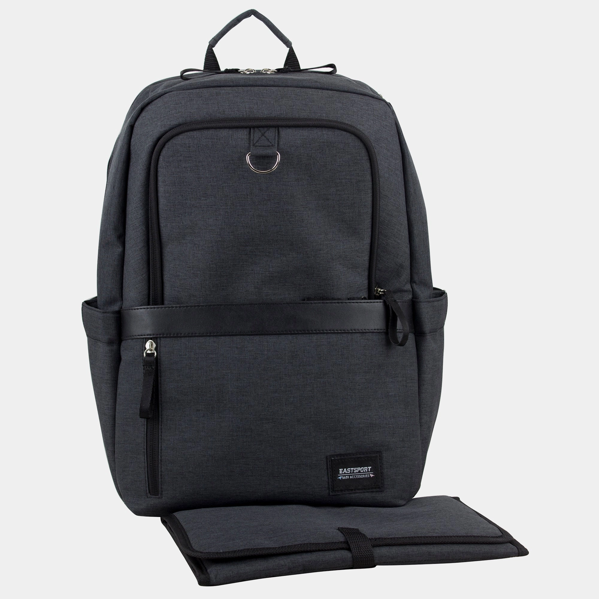 Large Capacity Rubin Weekender Tech Backpack Diaper Bag with Bonus Changing Pad Stylish Work Bag