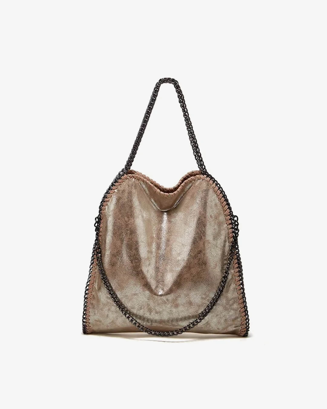 Functional Innovation Large Tote Bag with Gold Chain Handle ?C Stylish Shoulder Handbag