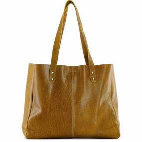 Leather Shoulder Bag Tote for Women ?C Purse, Satchel, Travel Bag, Shopping Carry Messenger Multipurpose Handbag (15 Inch, Luxor Gold) Lightweight Comfort