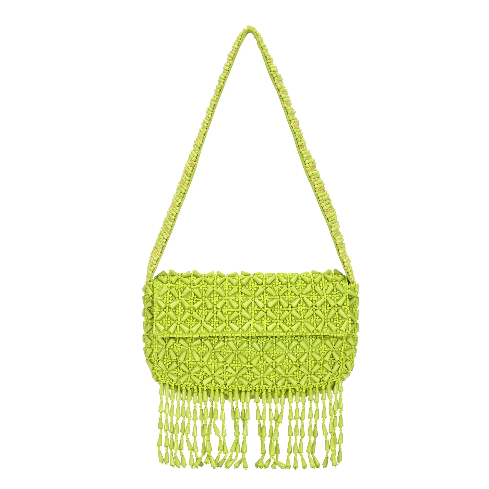 Rani Snap Bead Shoulder Bag Everyday Function