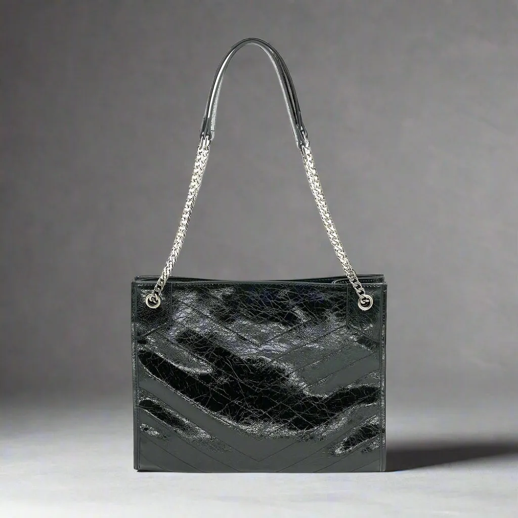 Capri Black Shoulder BC Bag Everyday Form