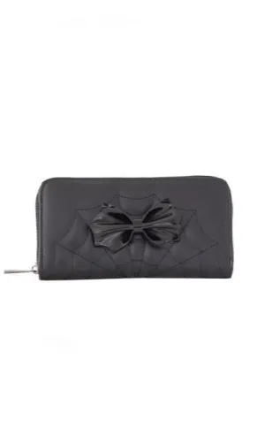 Quality Stitch Femme Fatale Spiderweb Wallet