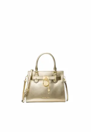 Sport Function Michael Kors Hamilton Top Handle In Pale Gold 35S4GHMS1M