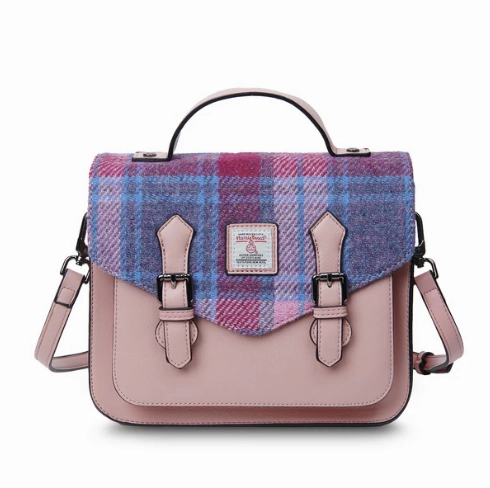 Islander? Medium Calton Satchel with Harris Tweed? Stylish Practicality Luxury Craft
