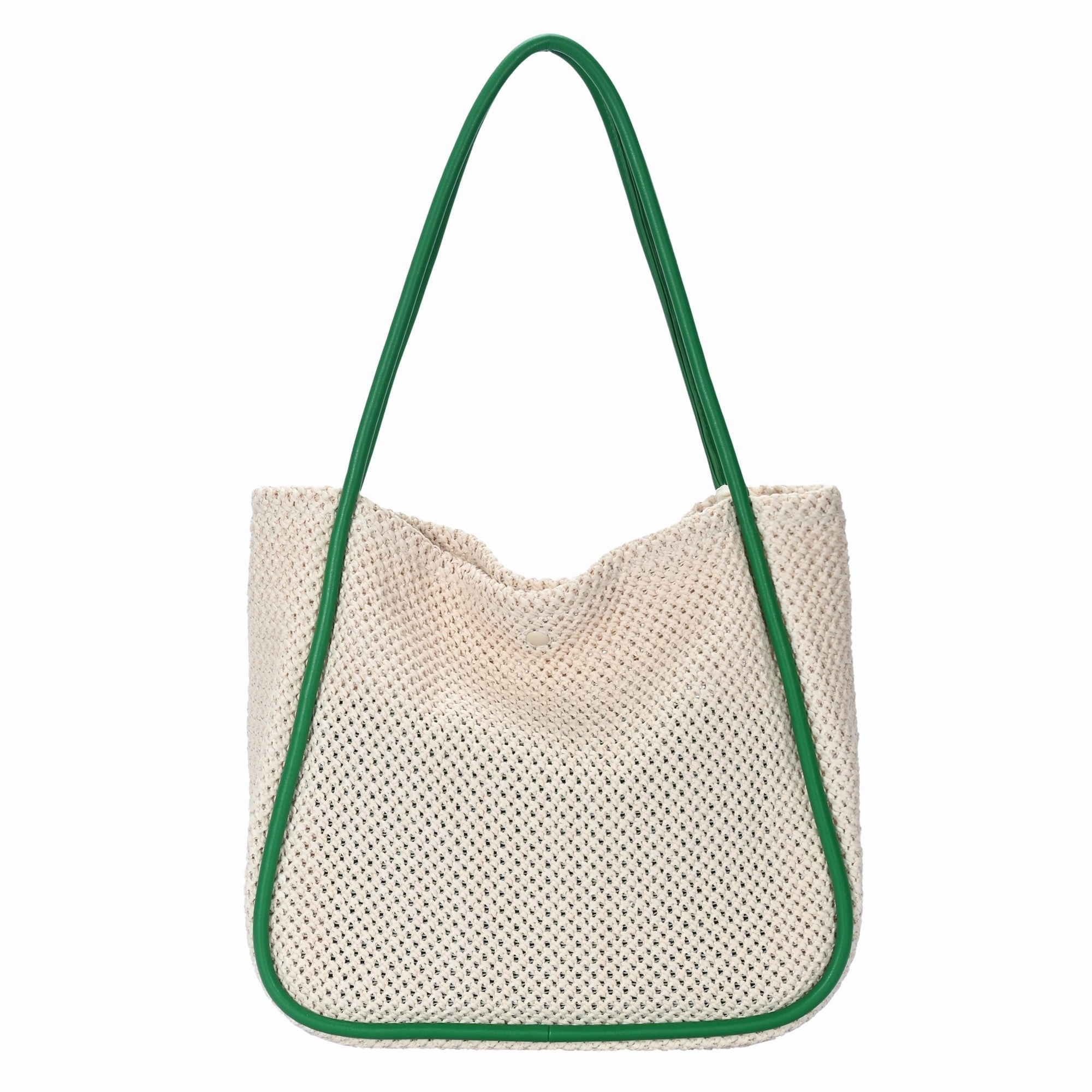 Nori 2-1 Straw Tote Street Style