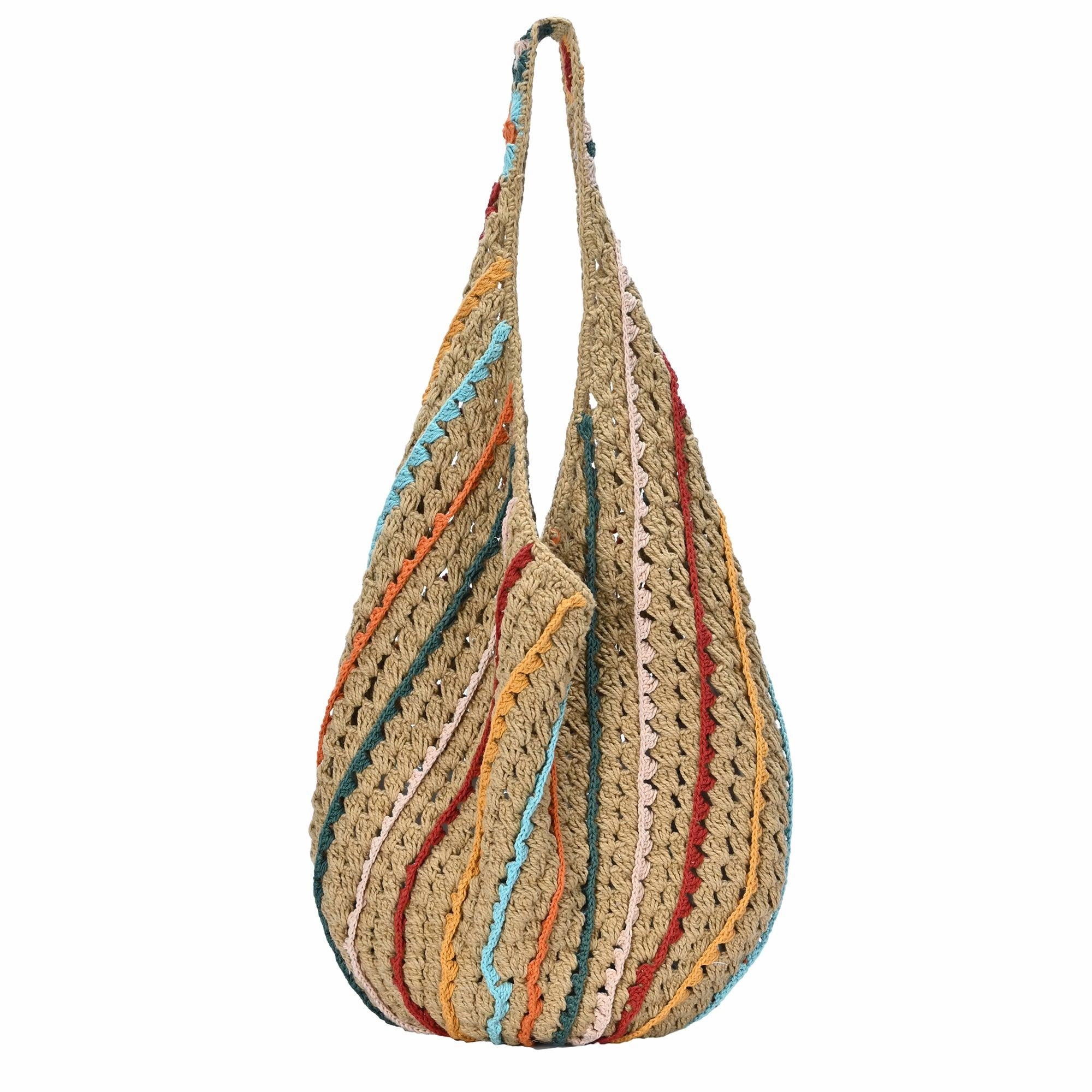 Lily's Crafted Crochet Slouchy Hobo Secure Closure