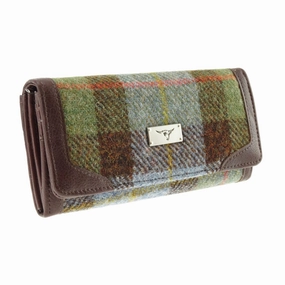Luxury Function Durable elegance Long Wallet 'Bute' with Harris Tweed?