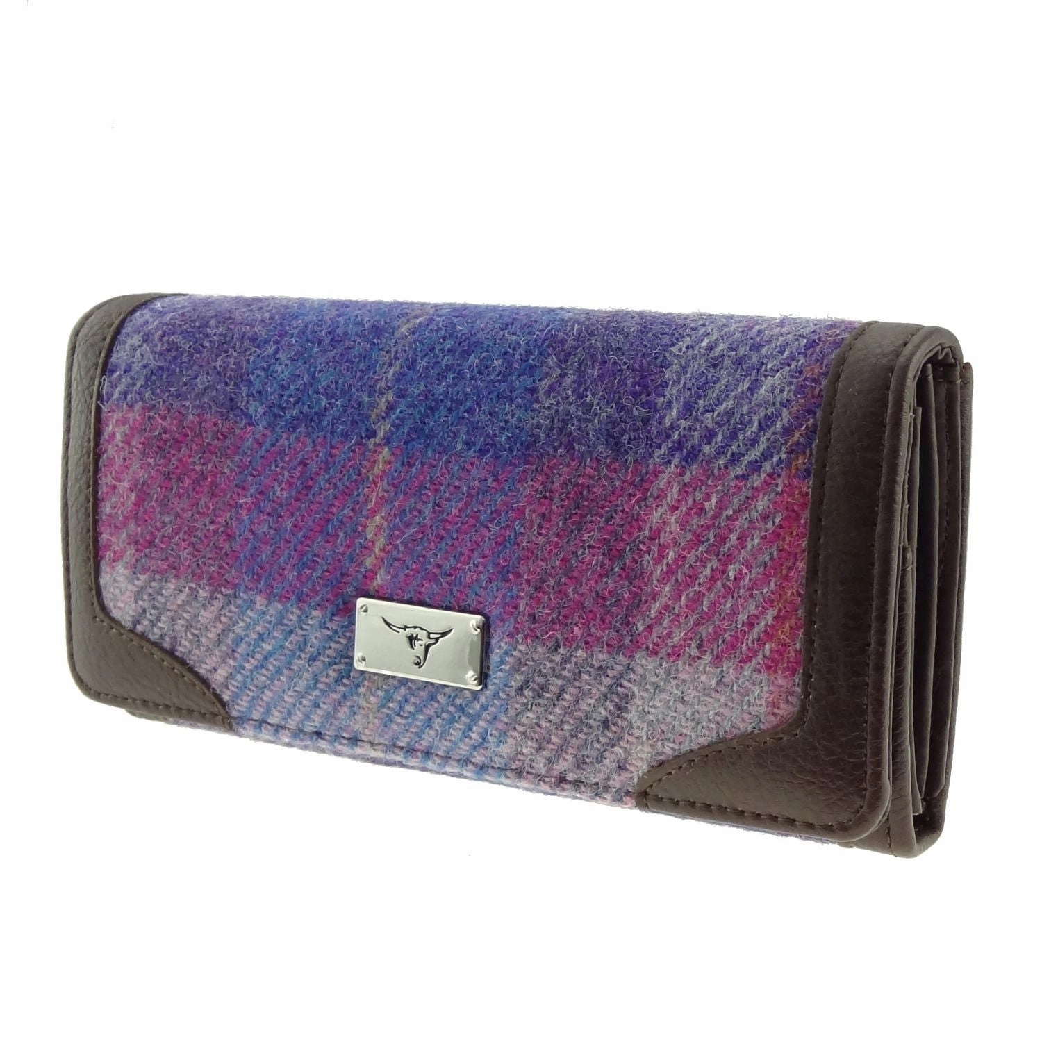 Long Wallet 'Bute' with Harris Tweed? Timeless Aesthetic Fashionable small wallet