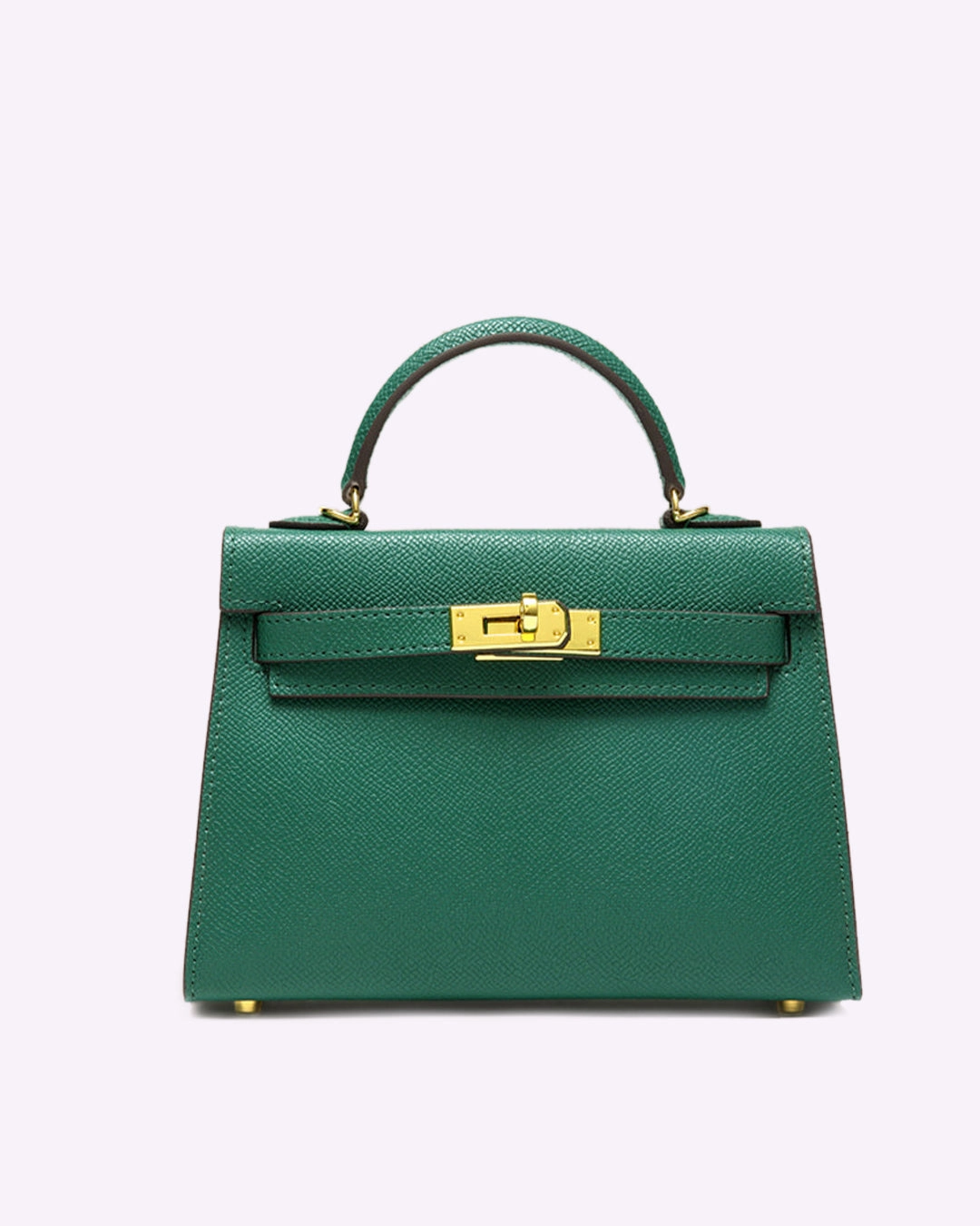 Lovellas Petite Top-Handle Leather Bag ?C Elegant Structured Satchel Comfort Everyday
