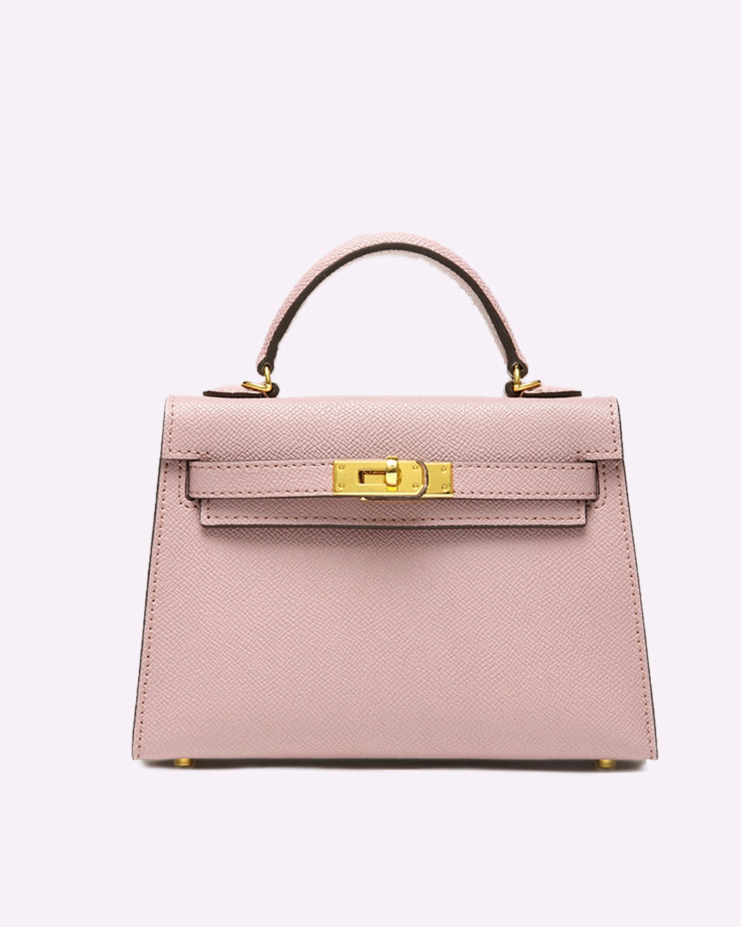 Signature Craft Daytime Look Lovellas Petite Top-Handle Leather Bag ?C Elegant Structured Satchel