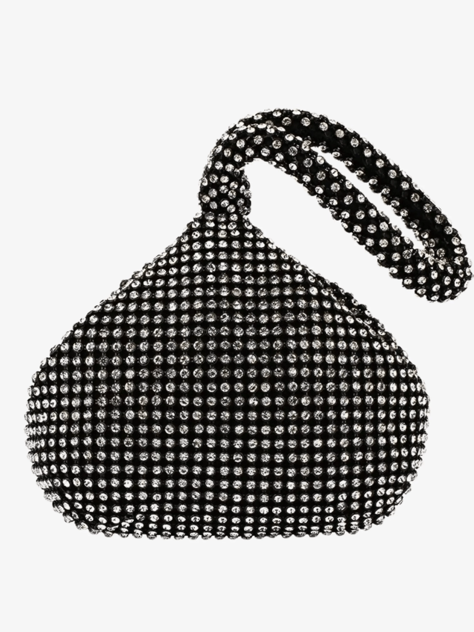 Luxe | Silver Crystal Mesh Knot Bag ?C Glamorous & Eye-Catching Minimalist Reliability Urban Carry