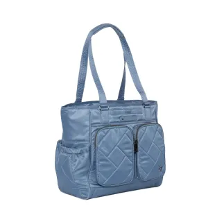 Water-resistant Lug Trotter Tote Bag Blue Moon2