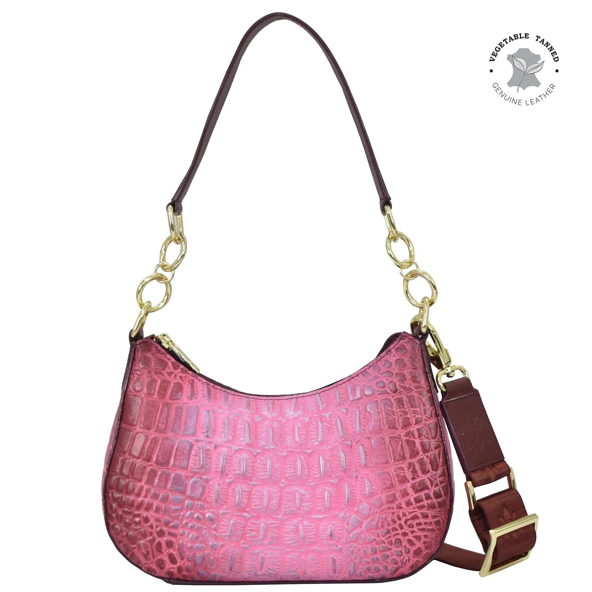 Small Convertible Hobo - 701 Travel Comfort Ideal for a variety of occasions from shopping to a night out
