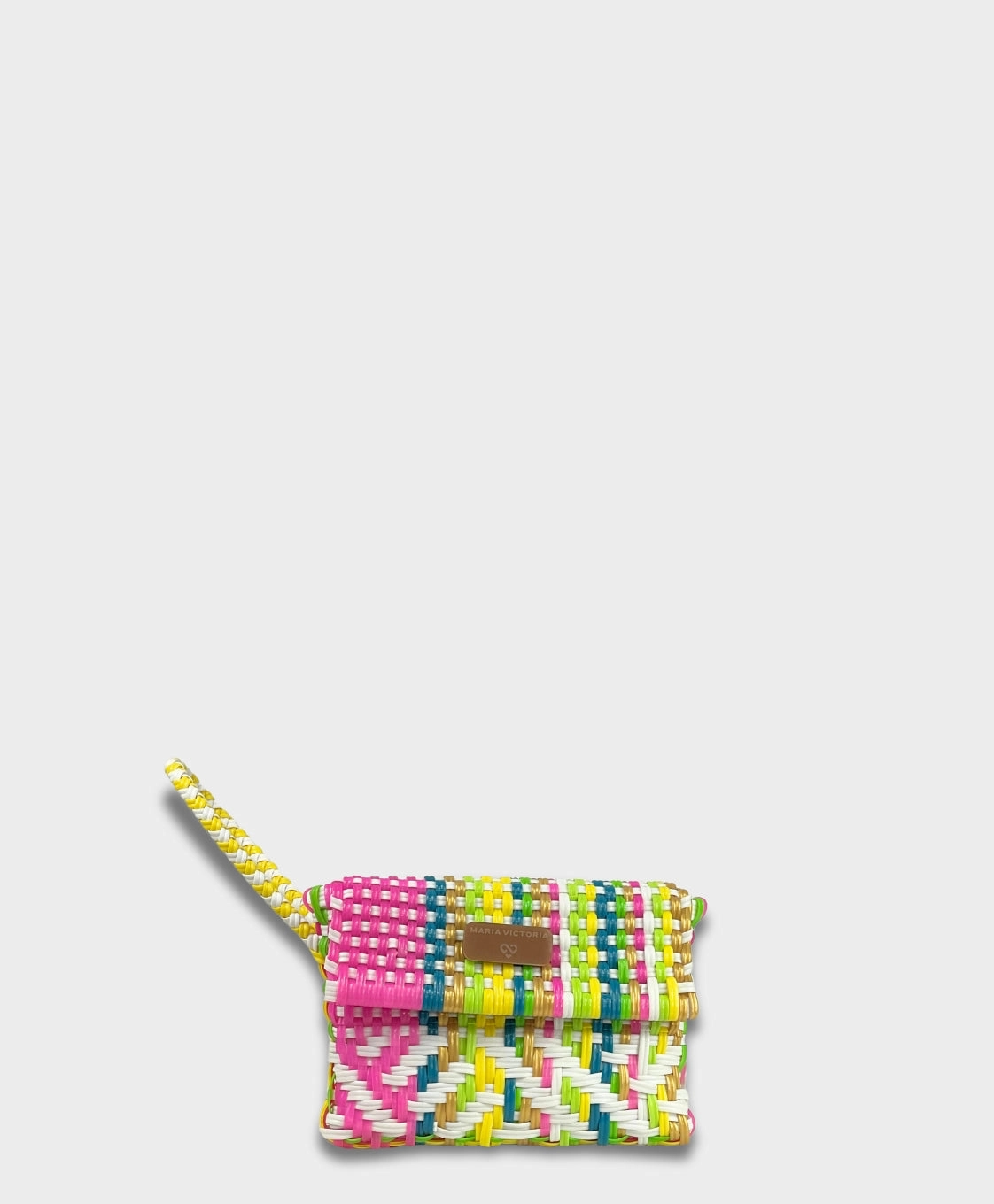 Urban Fashion Modern Spirit Maria Victoria | Sol CA | Upcycled, Handwoven, Wristlet