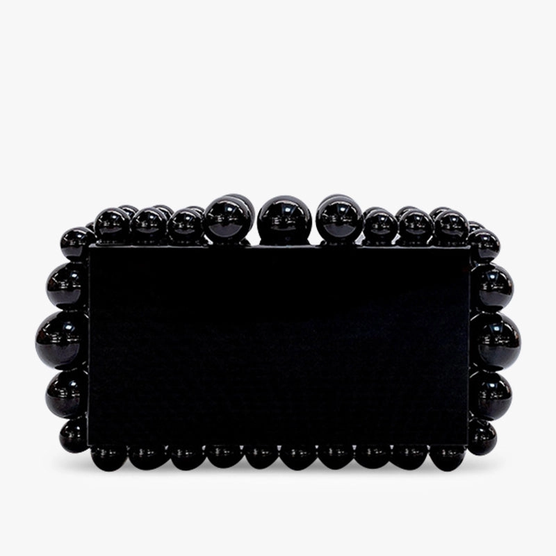 Daily Utility Luxury Pearl Acrylic Clutch ?C Elegant Evening Bag with Gold Chain