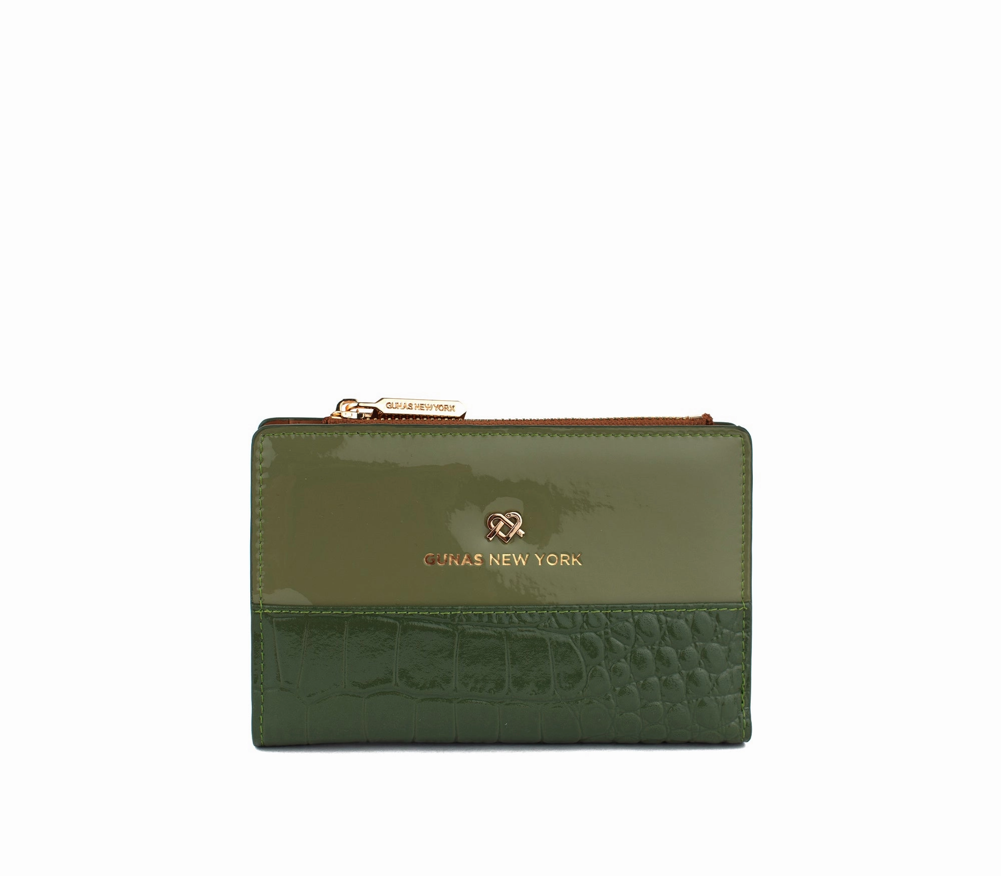 Casual Lifestyle Madison - Green Vegan Leather Wallet