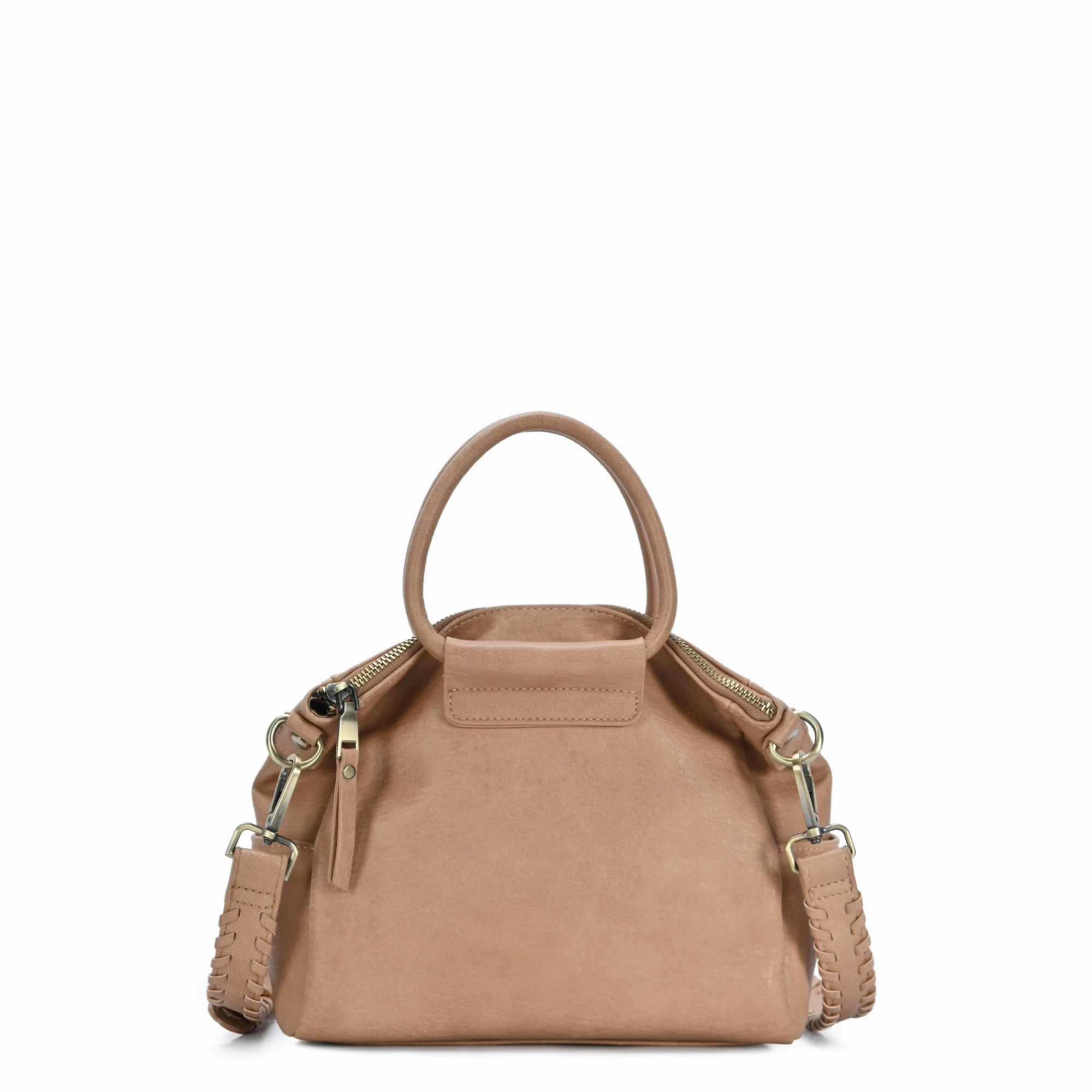 Maggie Crossbody Satchel Flexible Strap Sleek lines and streamlined silhouette for a modern aesthetic