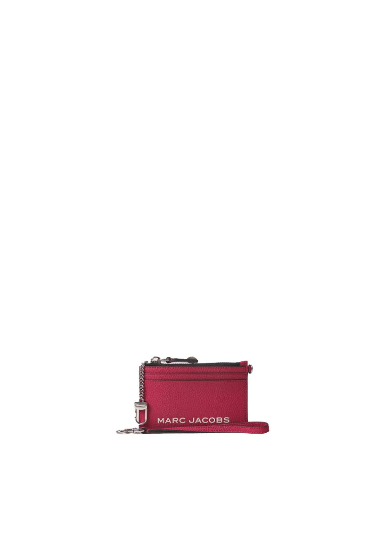 Marc Jacobs Small Slim Billfold Wallet In Lipstick Pink 4R3SMP025S02 Daily practicality Practical slim card holder