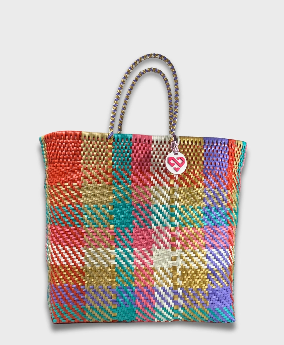 Chic Utility Canvas Material Maria Victoria | Arena Tote | Upcycled, Handwoven