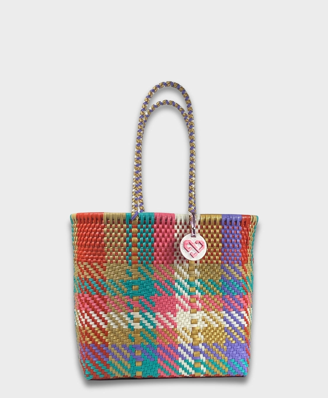 Outdoor Ready Classic Design Maria Victoria | Arena Tote | Upcycled, Handwoven