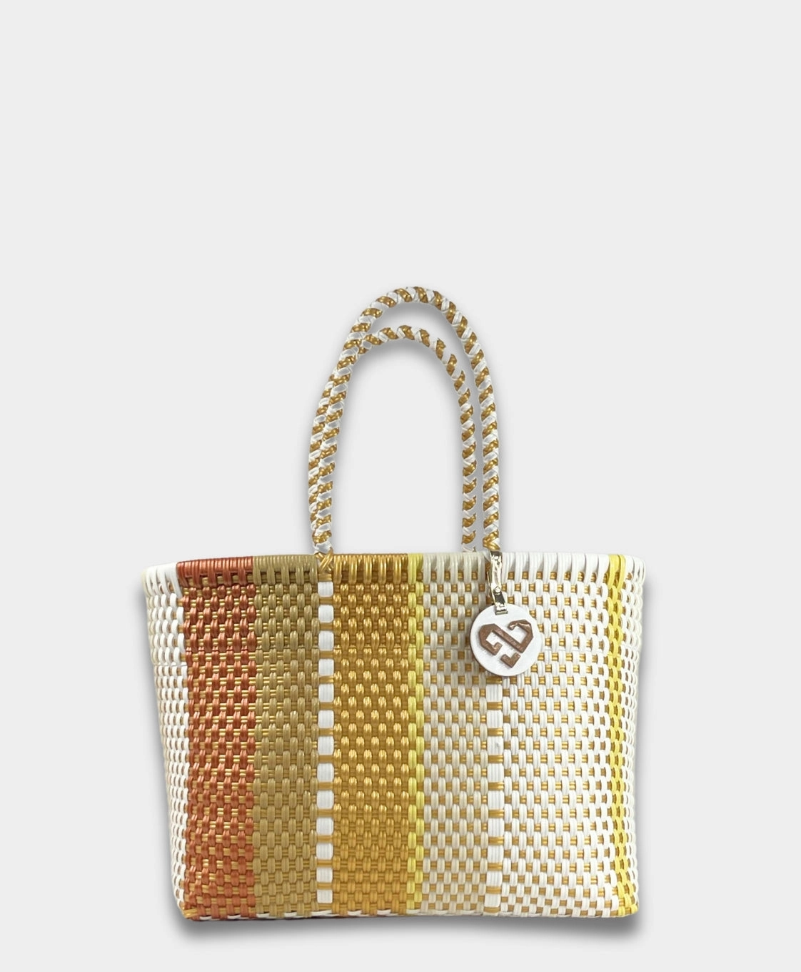 Eco Everyday Maria Victoria | Cappuccino Tote | Upcycled, Handwoven