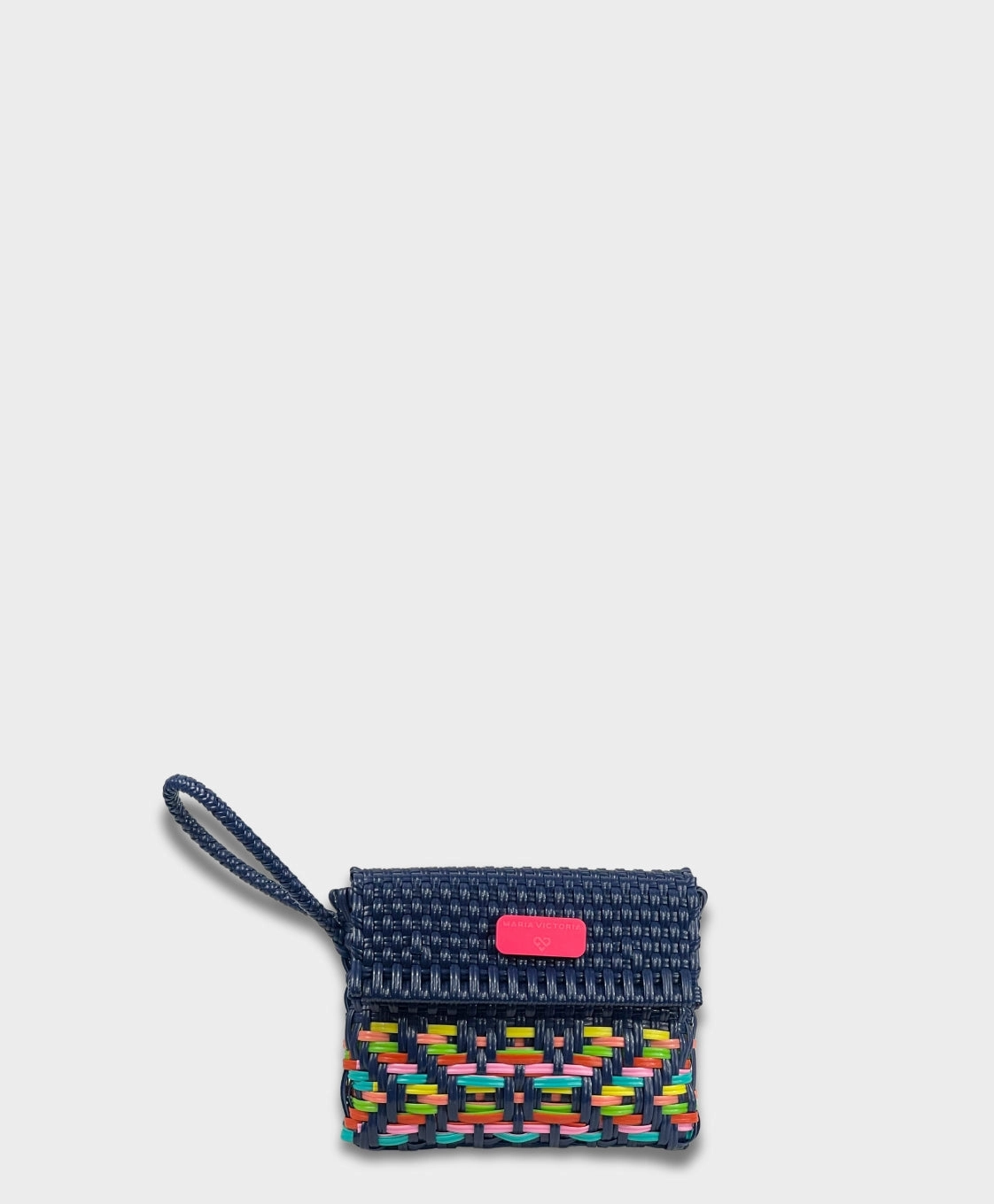 Bold Design Modern Spirit Maria Victoria | Costa CA | Upcycled, Handwoven, Wristlet