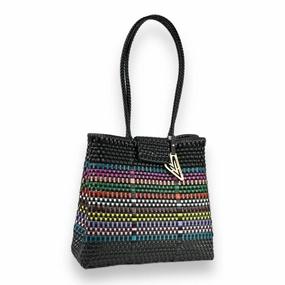 Maria Victoria | Eros TC | Upcycled, Handwoven, Shoulder Bag Sleek Design Chic Everyday