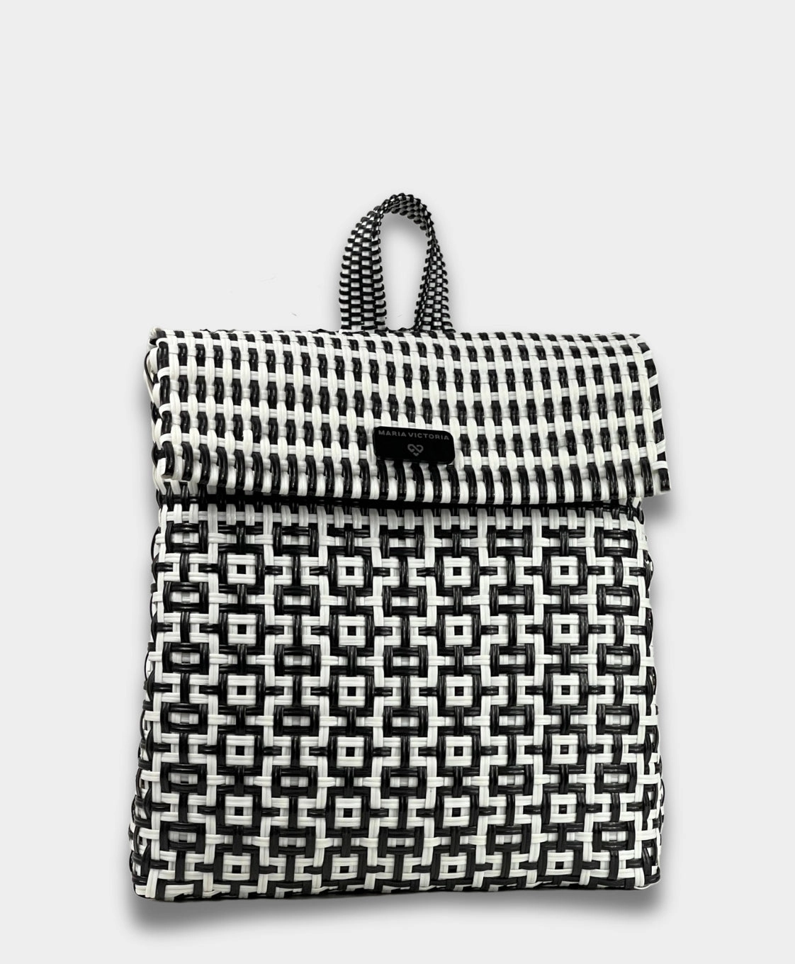 Maria Victoria | Gelato WB BK | Upcycled, Handwoven, Backpack Durable Build Travel Explorer